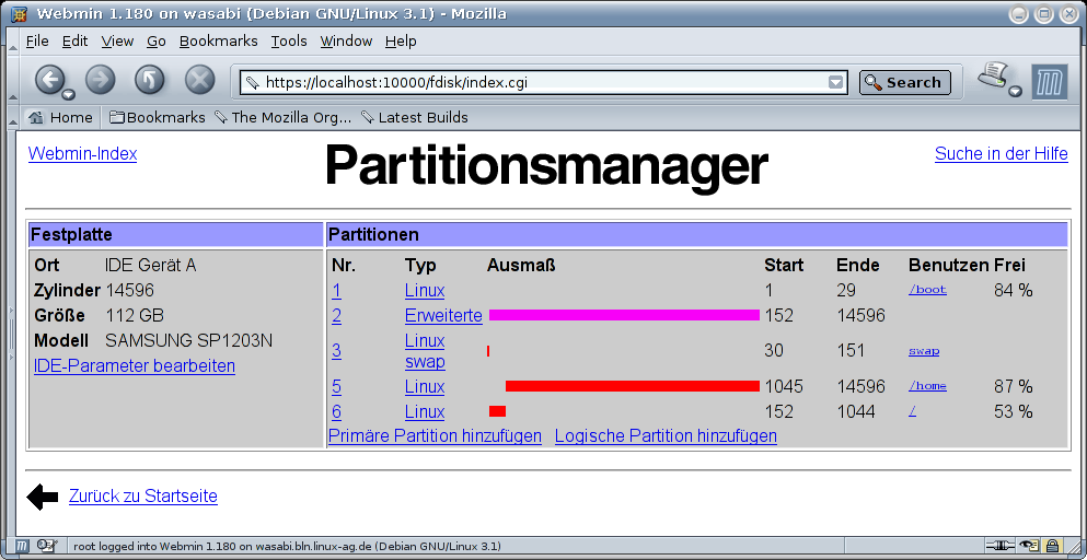 Kategorie Hardware - Festplatten Partitionsmanager